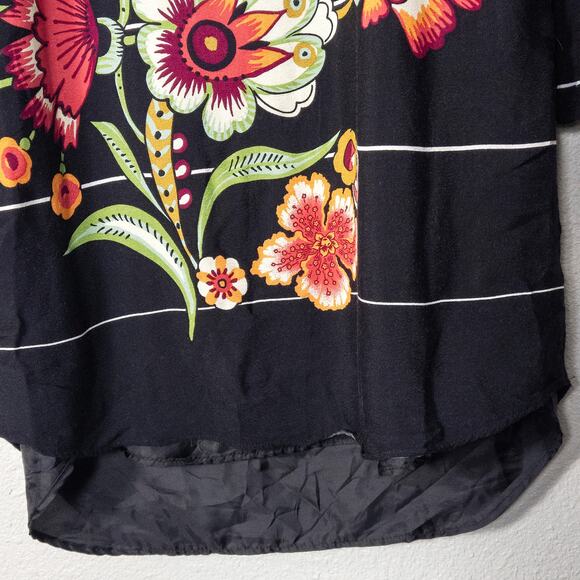 Desigual Women’s Dress M Boho Statement Floral Mixed Print Eclectic Streetwear - Picture 5 of 11